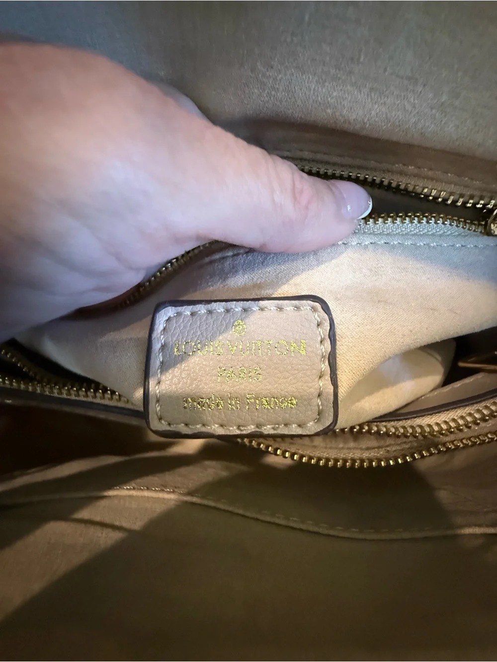 Gray Monogram Top-Handle Tote - Luxury Designer Inspired